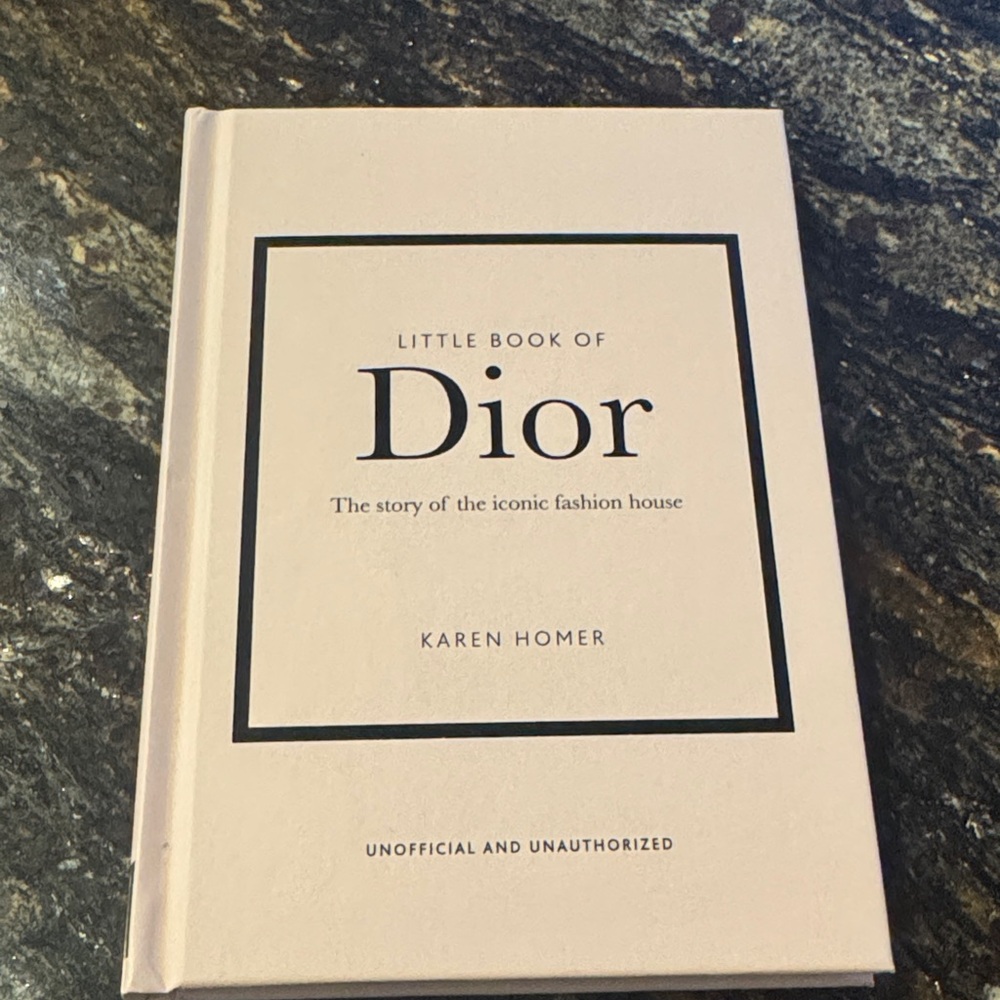 Dior Fashion Insights Book - Pink Cover